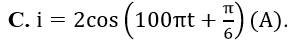 Đặt điện áp u= 80 căn bậc hai 2 cos (100 pi t - pi/4 ) (V) vào hai đầu đoạn mạch mắc nối tiếp gồm điện trở thuần (ảnh 4)