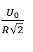 Đặt vào hai đầu điện trở thuần R điện áp xoay chiều u=U_0 cosωt. Vào thời điểm điện áp giữa hai đầu điện trở có độ lớn U0/2 thì cường độ dòng điện qua điện trở có độ lớm (ảnh 4)