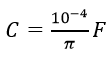 Đặt vào hai bản tụ điện có điện dung C= 10 ^-4 / pi F một điện áp xoay chiều (ảnh 1)
