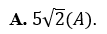 Cường độ dòng điện xoay chiều chạy trong mạch có phương trình i= 5 căn bậc hai 2 cos 100 pi t (A) (ảnh 2)