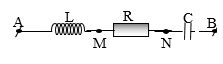 Một đoạn mạch điện AB gồm cuộn dây thuần cảm có độ tự cảm L, điện trở thuần R và (ảnh 1)