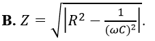 Đặt điện áp u= U0 cos (wt) vào hai đầu đoạn mạch gồm điện trở R và tụ điện có điện dung (ảnh 2)