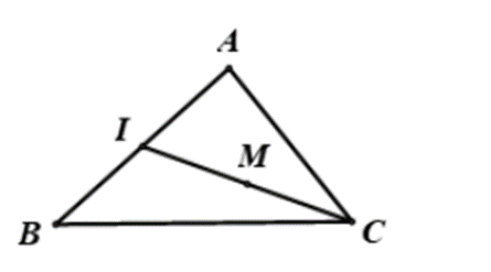Cho tam giác ABC. Tìm điểm M thỏa mãn vecto MA + vecto MB + 2 vecto (ảnh 1)