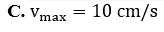 Phương trình li độ của vật dao động được cho bởi x= 5 cos ( 2pit - pi /2 ) cm. vận tốc cực đại của vật là (ảnh 4)