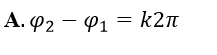 Một vật thực hiện đồng thời hai dao động điều hòa cùng phương cùng tần số  (ảnh 2)