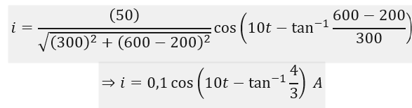 Cho mạch điện như hình vẽ. Biết u=50 cos⁡(10t)  V; R=300 Ω, L=60 H, C=0,50 mF.   Từ thông riêng qua cuộn cảm tại thời điểm t=π/15 s có giá trị gần  (ảnh 2)