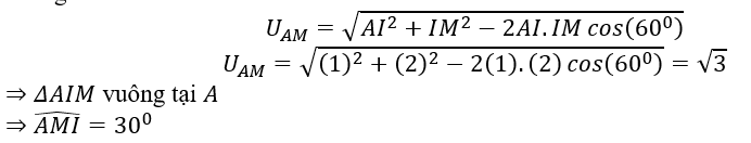 Đặt hiệu điện thế u=U√2  cos⁡(100πt)V vào hai đầu đoạn mạch AB nối tiếp theo thứ tự: đoạn mạch AM gồm tụ điện có điện dung C, (ảnh 2)