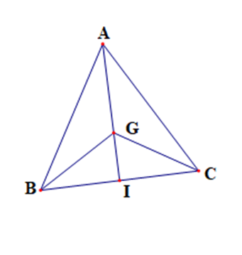 Cho tam giác ABC có trọng tâm G, hai điểm M, N thỏa mãn vecto MA  (ảnh 1)