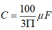 Mạch  RLC nối tiếp có R = 100 ôm  ;L = 2/pi( H)  , f = 50Hz (ảnh 5)
