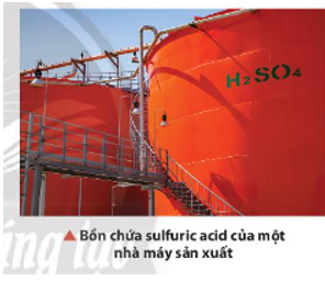 Sulfuric acid là hoá chất hàng đầu trong nhiều ngành sản xuất, được mệnh danh là (ảnh 1)