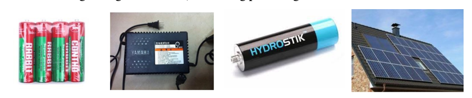 Trong các nguồn điện sau, đâu không phải là nguồn điện hóa học?       Pin con thỏ               Ắc quy xe điện                   Pin nhiên liệu Hidro-Oxi           Pin mặt trời (ảnh 1)