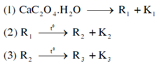 Trong phương pháp phân tích nhiệt, một chất rắn khối lượng m1 được gia nhiệt, thu được chất rắn mới (ảnh 2)