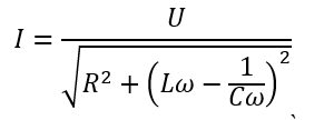 Đặt điện áp xoay chiều u=U√2  cos⁡(ωt) vào hai đầu đoạn mạch RLC mắc nối tiếp. Cường độ dòng điện hiệu dụng trong mạch được tính bằng biểu thức (ảnh 1)