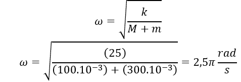Cho cơ hệ như hình vẽ. Con lắc lò xo gồm lò xo nằm ngang có độ cứng k=25 N/m, vật nặng có khối lượng M=100 g (không mang điện)  (ảnh 4)
