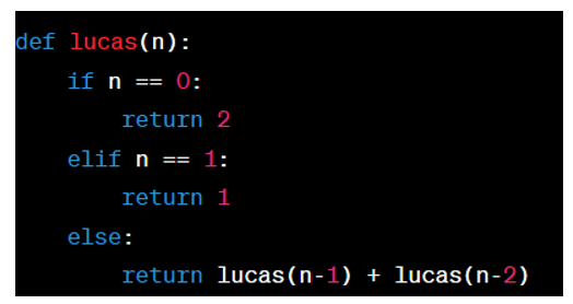 Viết chương trình tính số Lucas thứ n (ảnh 1)