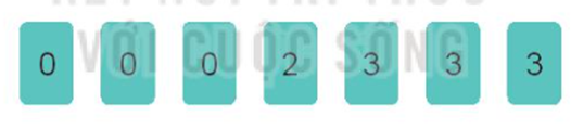 Rô – bốt dùng 7 tấm thẻ sau để lập thành một số có 7 chữ số. Biết rằng lớp nghìn không chứa chữ số 0 và chữ số 2. Hỏi Rô-bốt đã lập được số nào? (ảnh 1)