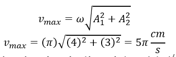 Dao động của một vật là tổng hợp của hai dao động điều hòa cùng phương, cùng tần số. Hình vẽ bên dưới là đồ thị li độ - thời gian của hai dao động thành phần.    Tốc độ dao động cực đại của vật là 	A. 15π cm/s.	B. 50π cm/s.	C. 4π cm/s.	D. 5π cm/s. (ảnh 3)