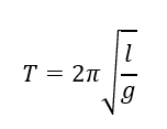 Chu kì dao động điều hòa của con lắc đơn chiều dài l tại nơi có gia tốc trọng trường g được xác định bằng biểu thức nào sau đây? (ảnh 1)