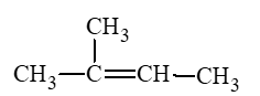 Viết công thức cấu tạo của các chất có tên dưới đây: a) pent – 2 – ene b) 2 – methylbut – 2 – ene c) 3 – methylbut – 1 – yne d) 2 – methylpropene (ảnh 1)