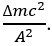 Một hạt nhân X có số khối A, độ hụt khối ∆m. Với c là vận tốc của ánh sáng trong chân không. Năng lượng liên kết riêng của hạt nhân này được xác định bởi biểu  (ảnh 4)