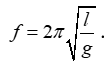 Tần số dao động nhỏ của con lắc đơn được tính bằng biểu thức: (ảnh 3)