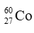 Hạt nhân 60Co27 có khối lượng mCo= 59,934u . Biết khối lượng của các hạt mp=1,007276u, mn= 1,008665u (ảnh 1)