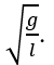 Tần số góc dao động của con lắc đơn chiều dài l, tại nơi có gia tốc trọng trường g được xác định bằng công thức nào sau đây? (ảnh 3)