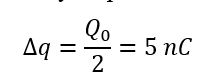 Kể từ thường điểm chuyển khóa K sang chốt (2) đến thời điểm t=2π/3.10^(-6)  s có 	A. 1,125.10^10 electron dịch chuyển qua khóa theo chiều từ (0) đến (2). 	B. 1,125.10^10 electron dịch chuyển qua khóa theo chiều từ (0) đến (2). 	C. 3,125.10^10 electron dịch chuyển qua khóa theo chiều từ (2) đến (0). 	D. 3,125.10^10 electron dịch chuyển qua khóa theo chiều từ (0) đến (2). (ảnh 4)