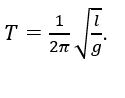 Công thức tính chu kì dao động điều hòa của con lắc đơn có chiều dài l tại nơi có gia tốc trọng trường g là (ảnh 3)