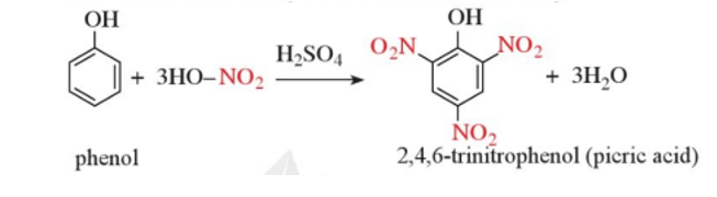 Theo dõi mô tả thí nghiệm sau.  Cho khoảng 0,5 g phenol và 1,5 mL dung dịch H2SO4 đặc vào ống nghiệm, sau đó đun nóng hỗn hợp để thu được chất lỏng (ảnh 1)