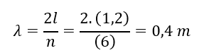 Một sợi dây AB dài 1,2 m với hai đầu A và B cố định. Trên dây đang có sóng dừng với 7 nút sóng (kể cả hai đầu A và B).  (ảnh 1)