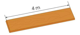 Người ta cắt tấm gỗ sau ra thành 20 đoạn bằng nhau. Hỏi mỗi đoạn dài bao nhiêu xăng-ti-mét (mạch cưa không đáng kể)? (ảnh 1)