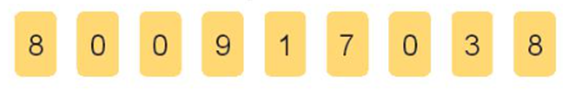Rô-bốt có 9 tấm thẻ như sau:  Từ các tấm thẻ trên:  a) Hãy lập số lớn nhất có chín chữ số.  b) Hãy lập số bé nhất có chín chữ số. (ảnh 1)