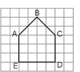 a) Hai đoạn thẳng CD và AE song song với nhau ..?.. b) Hai đoạn thẳng AB và CD song song với nhau ..?.. c) Hai đoạn thẳng AE và ED vuông góc với nhau	 ..?.. (ảnh 1)