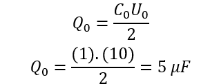 Cho mạch dao động LC như hình vẽ. Biết L=9 mF và và C=C_0=1 μF. Ban đầu tụ điện C_0 được tích đầy điện ở hiệu điện thế U_0=10 V (ảnh 1)