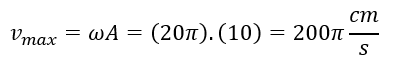 Một sóng cơ lan truyền trên mặt nước với phương trình u=10 cos⁡(20πt-2πx/5)  cm t được tính bằng giây.  (ảnh 1)