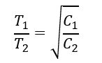Cho hai mạch dao động: mạch thứ nhất: LC_1 và mạch thứ hai LC_2. Tỉ số chu kì của mạch dao động thứ nhất đối với mạch dao động thứ hai  (ảnh 1)