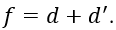 Đặt vật cách thấu kính một khoảng d thì thu được ảnh của vật qua thấu kính, cách thấu kính một khoảng d^'. Tiêu cự f của thấu kính được xác định  (ảnh 4)