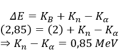 Cho phản ứng hạt nhân (_2^4)He+(_3^7)Li → (_4^10)B+(_0^1)n Biết ban đầu hạt nhân (_3^7)Li đứng yên, hai hạt nhân con chuyển  (ảnh 3)
