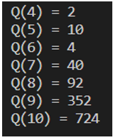 Gọi Q(n) là số các cách xếp n quân Hậu lên bàn cờ kích thước n x n sao cho (ảnh 2)