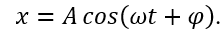 Một vật dao động điều hòa trên trục Ox quanh điểm O với tần số góc ω, biên độ A và pha ban đầu φ. Phương trình mô tả li độ x của vật theo thời gian t có dạng  	A. x=At cos⁡(ω+φ).		B. x=ωA cos⁡(ωt+φ).	 	C. x=A cos⁡(ωt+φ).		D. x=ω^2 A cos⁡(ωt+φ). (ảnh 1)