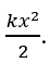 Một con lắc lò xo nằm ngang gồm một vật nhỏ gắn vào một lò xo nhẹ có độ cứng k, dao động điều hòa dọc theo trục Ox quanh vị trí cân bằng O theo phương trình x=A cos⁡(ωt+φ). Chọn mốc thế năng tại vị trí cân bằng thì thế năng đàn hồi của con lắc ở vị trí có li độ x bằng (ảnh 4)