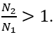 Một máy biến áp lí tưởng có số vòng dây của cuộn sơ cấp và cuộn thứ cấp lần lượt là N_1 và N_2. Nếu máy biến áp này là máy hạ áp thì (ảnh 3)