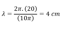 Trên mặt chất lỏng, có hai nguồn kết hợp S_1 và S_2 cách nhau 15 cm, dao động theo phương thẳng đứng với phương trình là u_S1=u_S2=2 cos⁡(10πt-π/4) (ảnh 1)