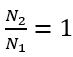 Một máy biến áp lí tưởng có số vòng dây của cuộn sơ cấp và cuộn thứ cấp lần lượt là N_1 và N_2. Nếu máy biến áp này là máy hạ áp thì (ảnh 4)