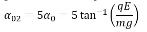 Một con lắc đơn với vật nặng có khối lượng m=0,1 kg, mang điện q=10^(-5)  C đang ở trạng thái cân bằng như hình vẽ.  (ảnh 3)