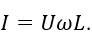 Đặt điện áp u=U√2  cos⁡〖(ωt)  〗chỉ chứa cuộn cảm thuần có độ tự cảm L. Cường độ dòng điện hiệu dụng chạy qua cuộn cảm là (ảnh 3)