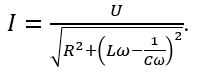 Đặt điện áp xoay chiều u=U√2  cos⁡(ωt) vào hai đầu đoạn mạch RLC mắc nối tiếp. Cường độ dòng điện hiệu dụng trong mạch được tính bằng biểu thức (ảnh 4)