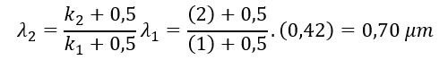 Trong thí nghiệm về giao thoa ánh sáng Young, ánh sáng chiếu đến hai khe gồm hai ánh sáng đơn sắc có bước sóng λ_1=0,42 mm và λ_2.  (ảnh 5)