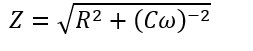 Đặt điện áp xoay chiều u=U_0  cos⁡(ωt) (U_0 và ω là các hằng số dương) vài hai đầu đoạn mạch chứa điện trở thuần R và tụ điện có điện dung C. Tổng trở của đoạn mạch này là (ảnh 1)